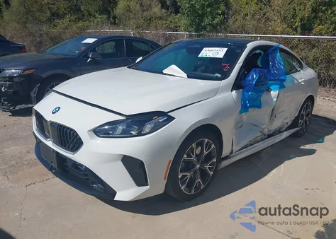 2025 BMW 228 Gran Coupe xDrive из США, поврежденный, VIN WBA23GG01S7S50630